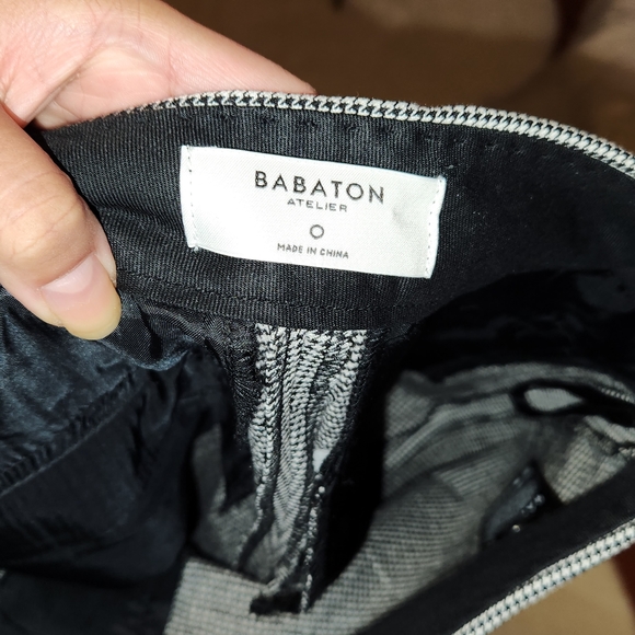 BABATON - Numero Houndstooth Pants - Picture 3 of 8